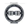 Modern Led Digital Wall Clock Jumping Seconds Portable Silent Electronic Clock Wall Mounted Luminous Wall Clock
