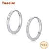 Tancise 925 Sterling Silver Zircon Earrings Drop Earrings For Women Wedding Party Gifts