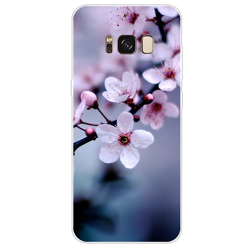 Чехол для Samsung Galaxy S8 Plus, силиконовый чехол, милый мягкий чехол из ТПУ для Samsung Galaxy S8 S 8 Plus, чехол-бампер для телефона S8Plus Coque