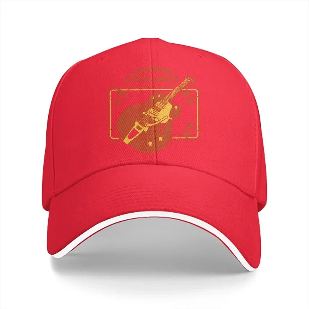 Summer Cap Sun Visor Country GentleUnisex Hip Hop Caps Guitar Lover Peaked Hats