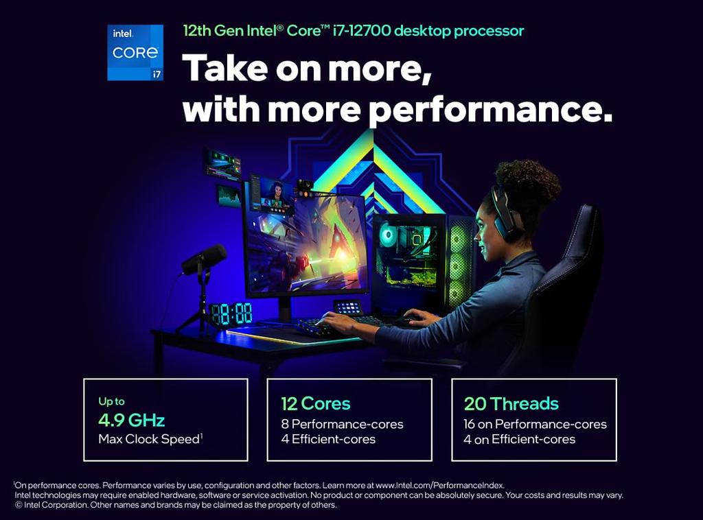 Intel INTEL CPU Core 6xxChipset обычная дистрибуция i7-12700 / 12/20 / 2.1GHz / / BX8071512700/A [Отечественный продукт]