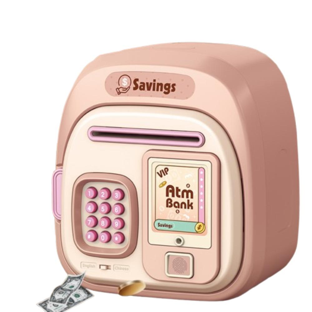 Password Lock Smart Money Deposit Box Voice Reminder Electronic ATM Penny Bank Adults/Girls/Boy
