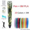 3D Ручка Печать Карандаши Художественный Ремесленный Принтер PLA Нить 3D Рисунок Печать Для Детей Творческий Для Рисования Краска Подарки На День Рождения Праздник