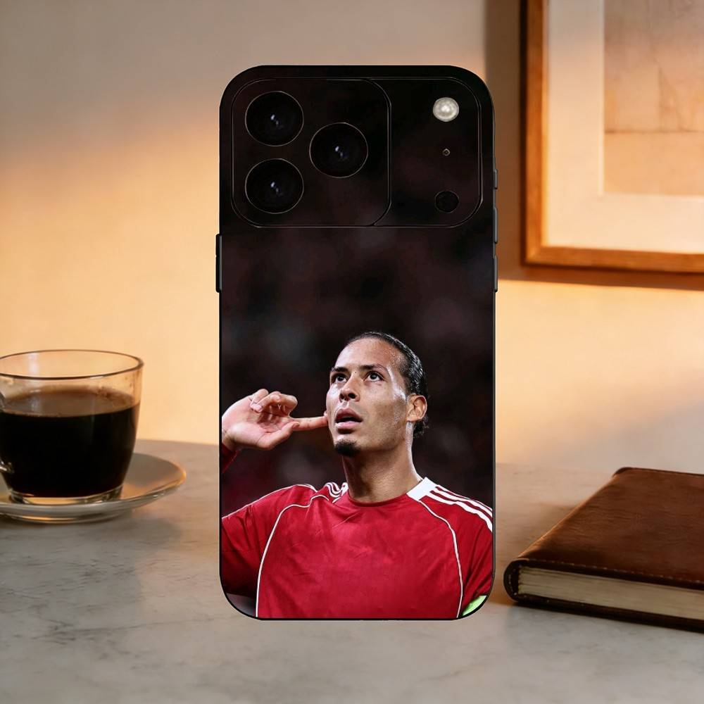 V-Virgil van D-Dijk FOOTBALL 4 Phone Case Silicone Soft For IPhone 17 16 15 14 13 12 11 X XR Plus Pro Max Plus