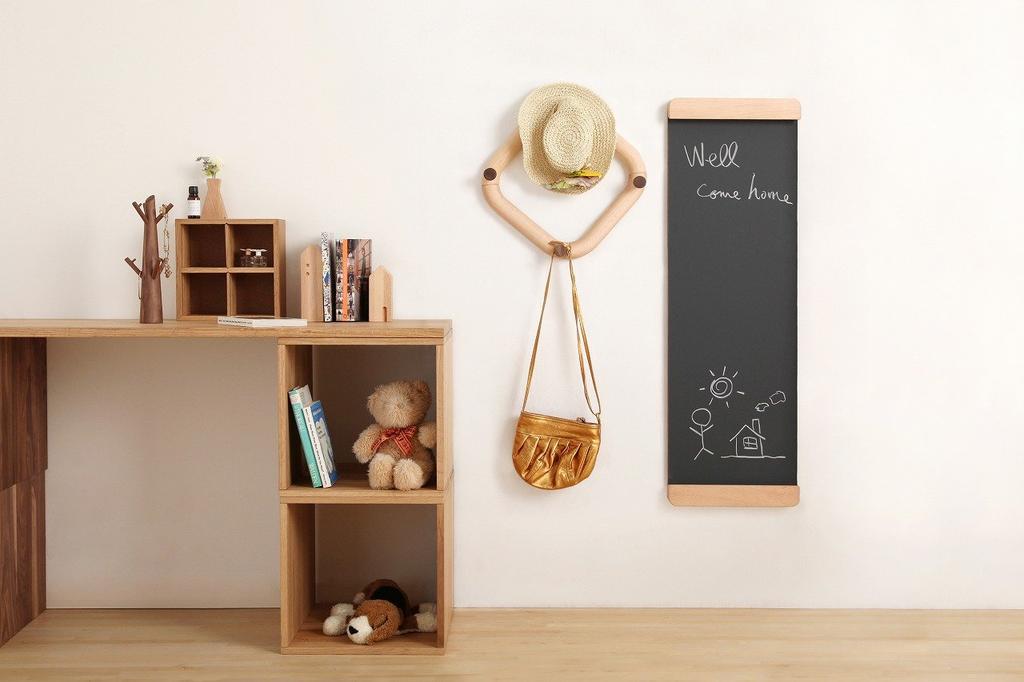 Подставка для книг серии FUN Fan 2, орех PL1FUN-0090180-WNOL