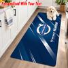 Volvo Trucks Custom Name Flannel Rug Kitchen Mat Non Slip Floor Carpet Personalized Home Decor