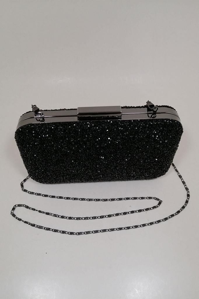 Women's Stylish and Useful Evening Dress Bag Yakamoz Women's Silver Stone Evening Dress Clutch Portfolio Bag