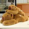 Soft Capybara Pillow Plush Toy Doll Kapibara Doll Children's Soothing Ragdoll Doll
