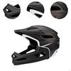Full Face Bicycle Helmet with Detachable Chin Guard for Commuting And Climbing