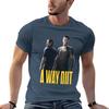 Футболка A Way Out Футболки для унисекс Хлопковая футболка Унисекс Дизайнерская футболка