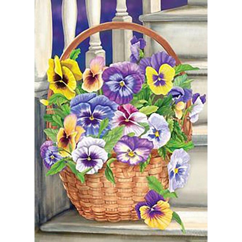 5D DIY алмазная живопись цветок птица Алмазная вышивка животное вышивка крестиком ремесла полная круглая дрель домашний декор ручной подарок