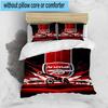 3pcs Arsenal Football Club Crest Printed Bedding Set Duvet Cover Closure Includes 1 Duvet Cover & 2 Pillowcases Bedding Sets Home Decor Gifts