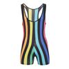 Men's One Piece Swimsuit Sleeveless Slim Fit Fitness Gym Sports Bodysuit Men Surfing Clothes