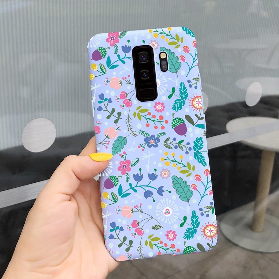 Чехол для Samsung Galaxy S9 Plus S9+ G965F Милый Конфетный Расписной Fundas Матовый Чехол для Samsung S9 S9+ S 9 Plus Чехол для Телефона Мягкие Сумки