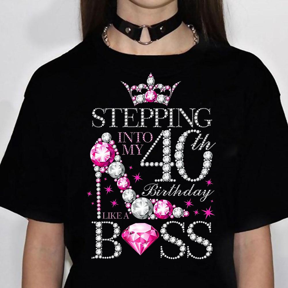 40 Years Birthday Women tshirts Women graphic tshirts feUnisex y2k funny anime clothes