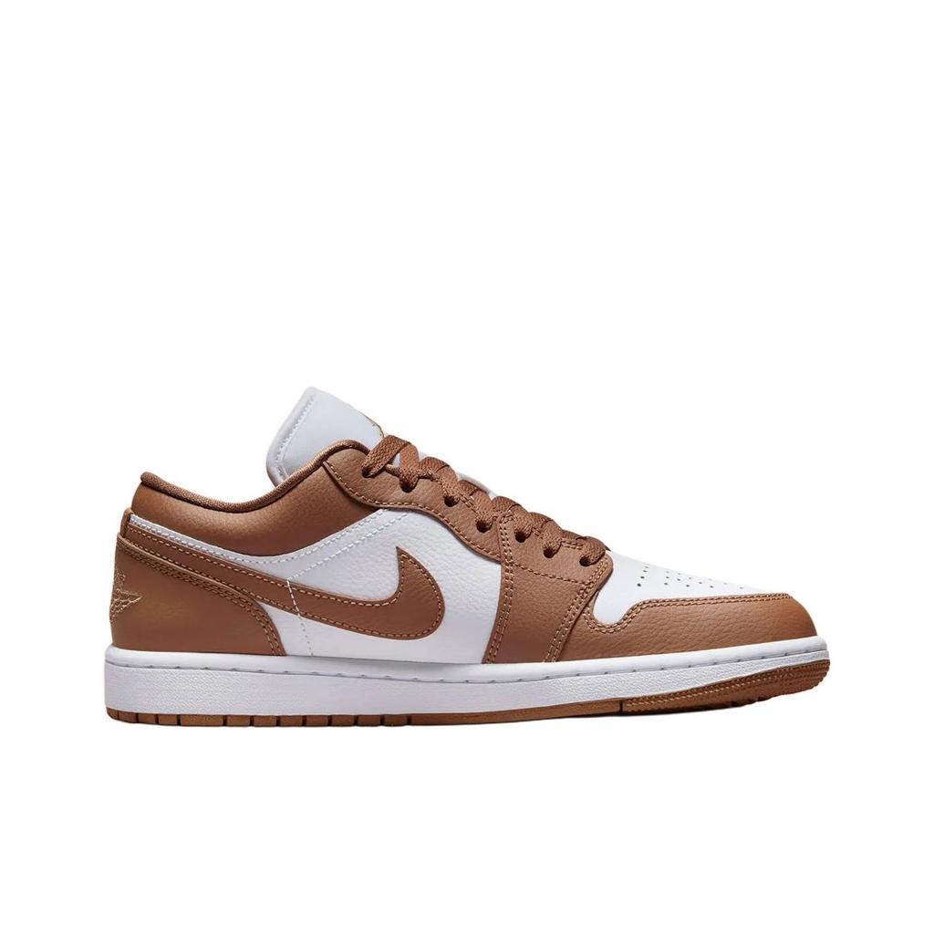 Air Jordan 1 Low Archaeo коричневые женские кроссовки белые DC0774-202