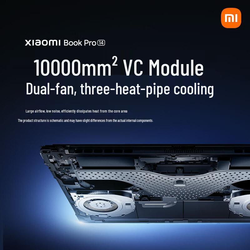 Тонкий и легкий ноутбук Xiaomi Book Pro 14 (Китайская версия)