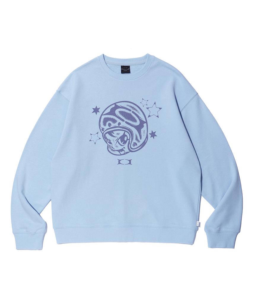 CRITIC Wormhole Boy Sweatshirts Sky Blue