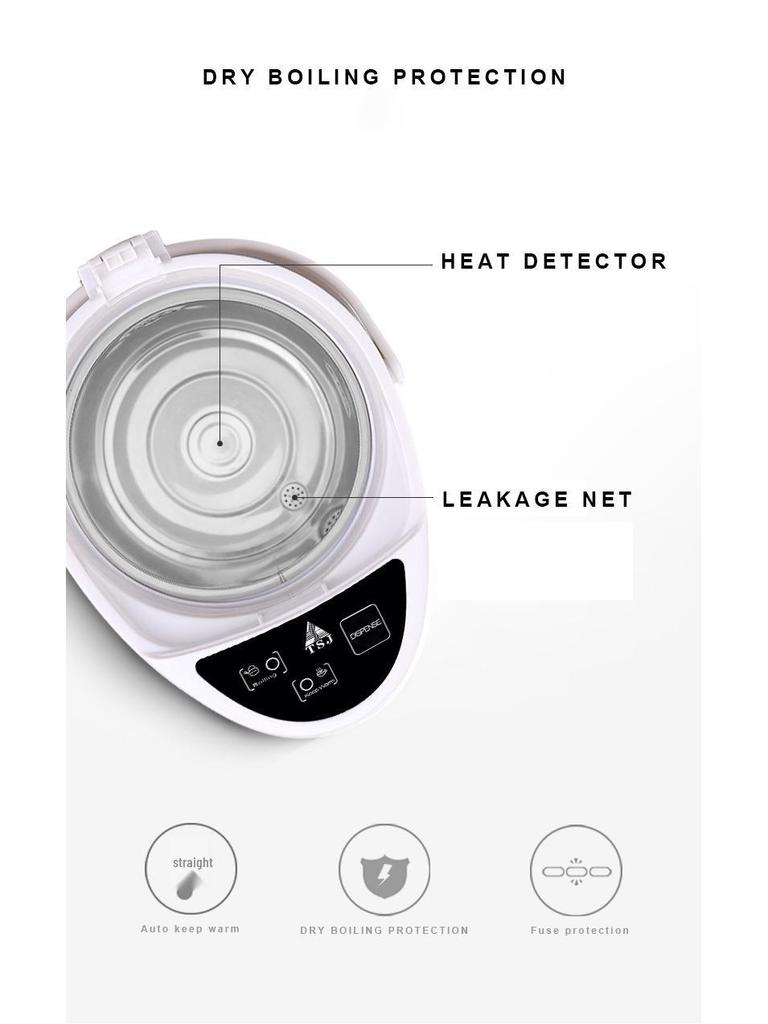 Электрический чайник TSJ 110В/220В из нержавеющей стали с бытовой изоляцией и функцией поддержания постоянной температуры