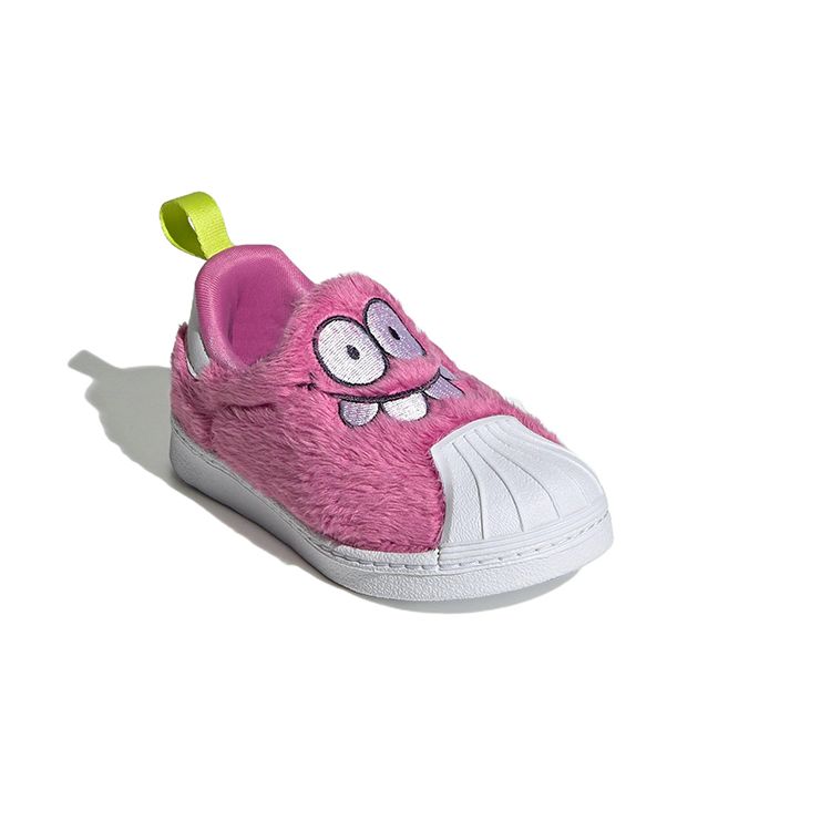 Kevin Lyons x adidas Superstar 360 I Кроссовки для малышей с мордочкой монстра Розовый Прозрачно-розовый Тень-темно-синий GW3308