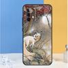 Арт с лисой для Samsung Galaxy A13 A33 A53 A36 A26 A05 A06 A16 A54 A34 A14 A32 A52 A55 A35 A15 A56 Чехол