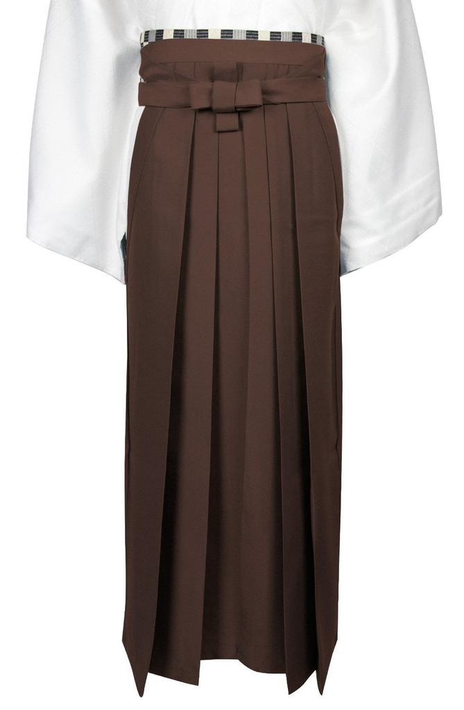 Хакама для верховой езды [Kyoetsu], моющаяся, однотонная, мужская (LL, Браун)