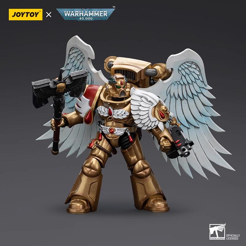 [В наличии]Joytoy Warhammer 40k 1/18 Фигурка Железные Руки Капитан в Терминаторской Броне Коллекция Аниме Модель Игрушка Подарки