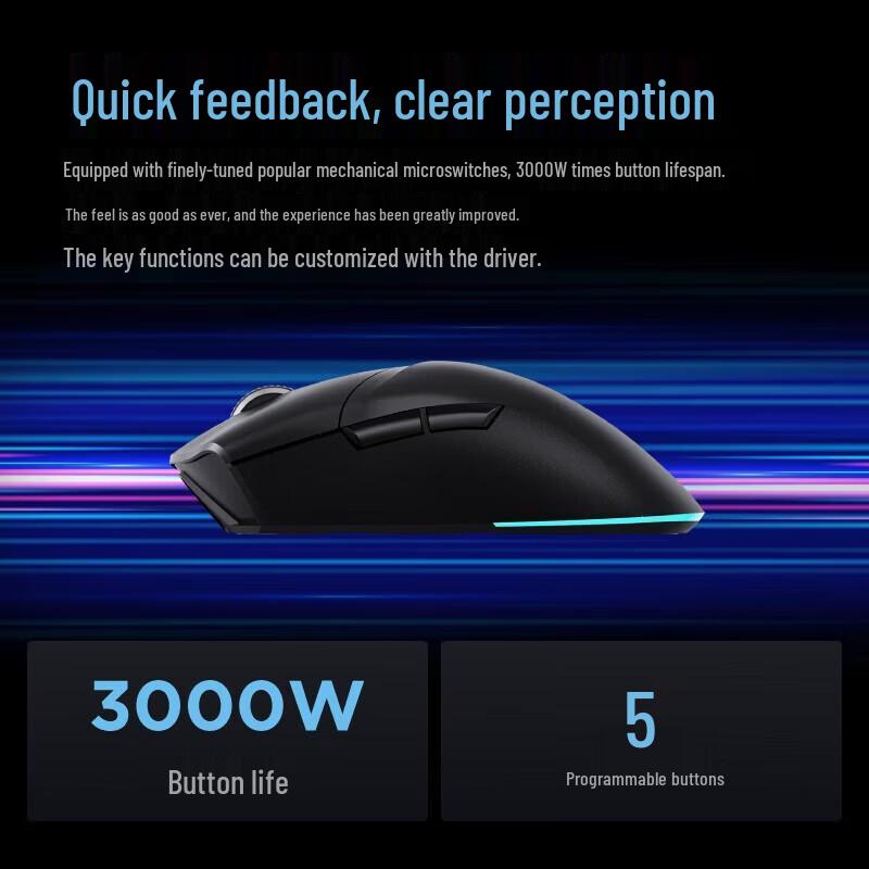 Lenovo MK5 Mechanical Keyboard & Legion M5 Gaming Mouse Combo