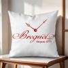 Luxury BBreguet Cushion Cover Natural Linen Organic Fabric DoubleSided Printing Couch Pillow Covers Home Decor