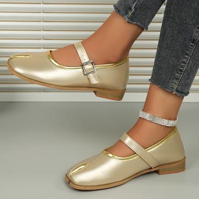 Мода 2025 Весна/Осень Новые Ретро Носок Женские Низкие Кеды Мода Роскошь Балетки с Пряжками Женская Обувь Zapatos De Mujer