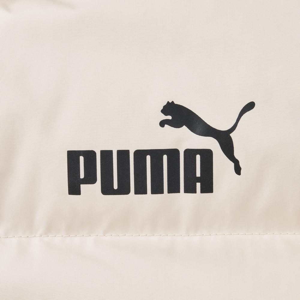 Men's PUMA Down Vests Men's White Stand Collar Moderate Other