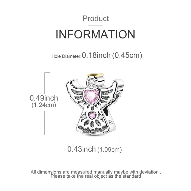 Медные Подвески-Шармы Ангел Сердце Глаз Защитника Ладони Подходят для Оригинального Браслета DIY Ювелирные Изделия Подвески Висячие Подарок для Женщины