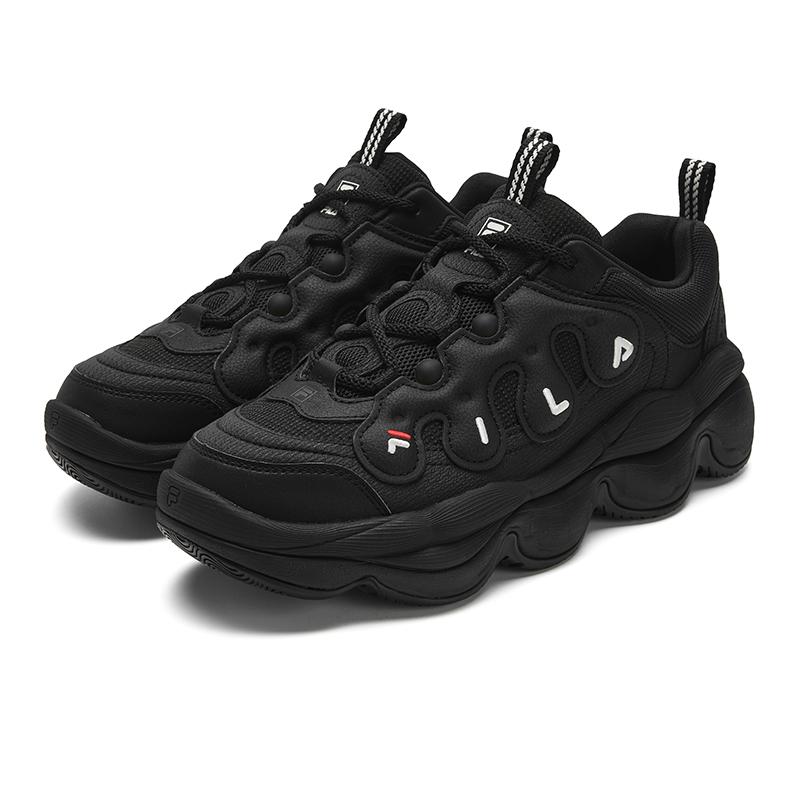 Fila PEASE Амортизация Устойчивость к истиранию Покрытие Низкий верх Повседневная обувь Мужская Черный F12M541114FBK