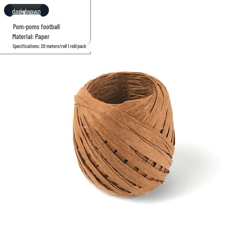 Натуральная рафия (шпагат) для обертывания букетов и наполнения подарочных коробок