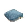 Multi-Layered Flannel Jewelry Zipper Bag Velvet Purse Cloth Jewelry Organizer  Bracelet
