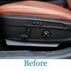 6Pcs ABS Seat Adjustment Button Cover Trim For Alfa Romeo Giulia Stelvio 2017 2018   Auto Accessories