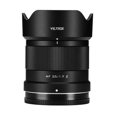 Viltrox AF 25 мм Z-крепление Компактный и с большой диафрагмой Совместим с беззеркальными камерами Nikon Z Mount, включая Z6 II, Z7, Z50 и ZFC Объектив F1.7, Легкий,