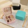 Multifunctional Portable Delicate Small Jewelry Box, Travel Bracelet, Stud Earrings, Earrings, Bedroom Tabletop, New Storage Box