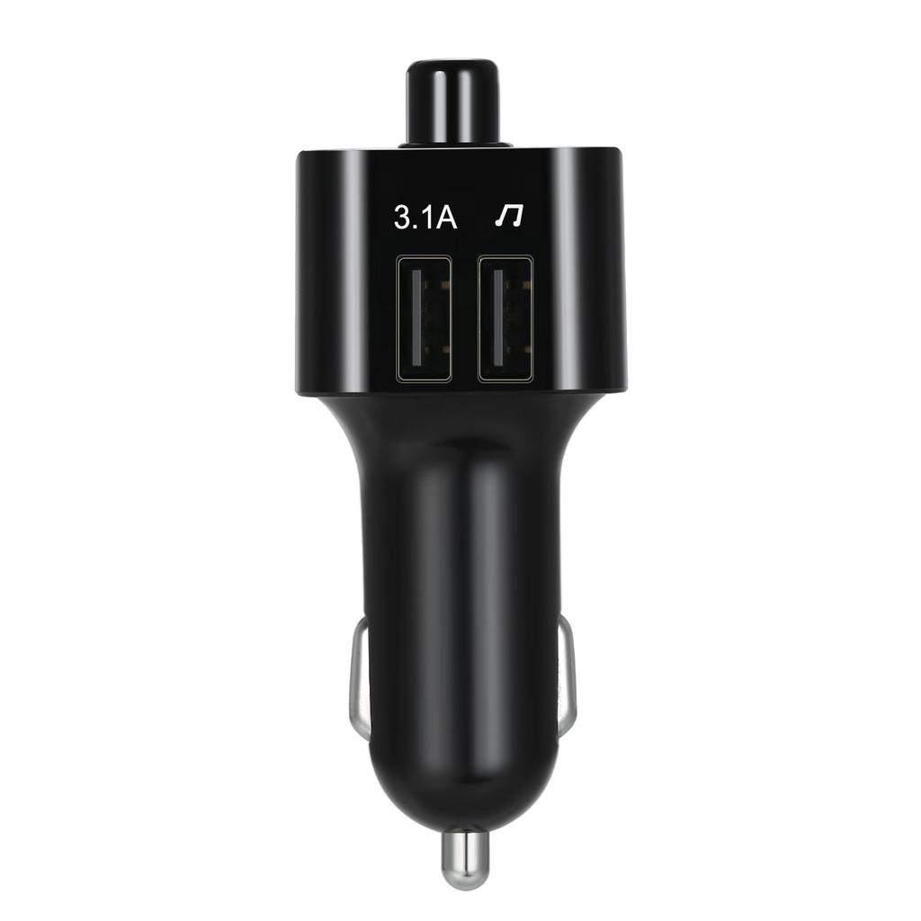 Car MP3/WAV Music Player BT 5.0 FM Modulator Transmitter Wireless Handsfree Audio Receiver Dual USB