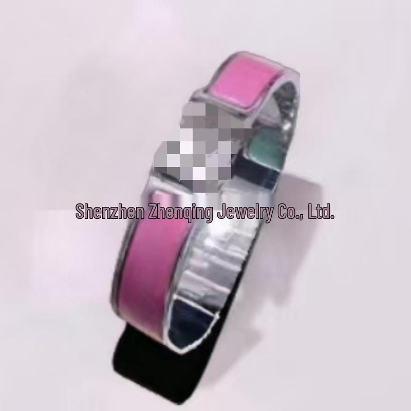 Эмалевый браслет с буквой H, покрытый 18 каратным золотом - Классическая мода, Различные цвета, Идеально для пар