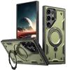 Для Magsafe Magnetic Case для Samsung Galaxy S25 S24 Ultra S23 S22 Plus FE S 24 S24Ultra Shockproof Armor Wireless Charge Cover