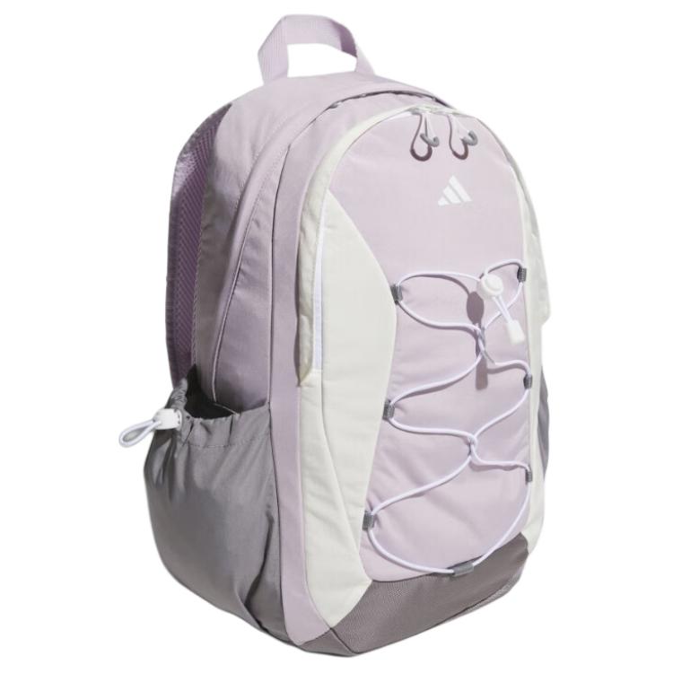 Men's Backpack Adidas Recycled Nylon Backpack Large Unisex Light Purple & White & Light Gray