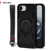 Чехол IBMRS для iPhone 16e с магнитным креплением, противоударным, с подставкой и шнурком | Совместимость с IBM RS | Защита на 360°