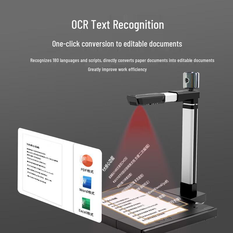 Eloam S1282AF Dual-Camera A3 Document Scanner CN plug (adapter included)