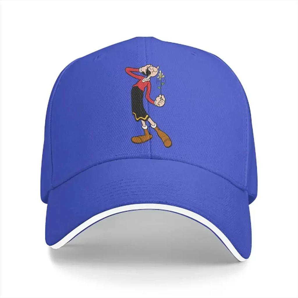 Цветочная Бейсболка Унисекс Кепки Козырек Защита Snapback Моряк Папай Подарки Кепки