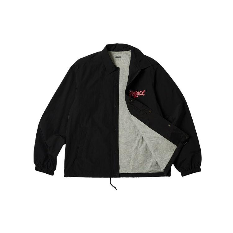 Palace Scratchy Coach Jacket 'Black' Men's P25JK024