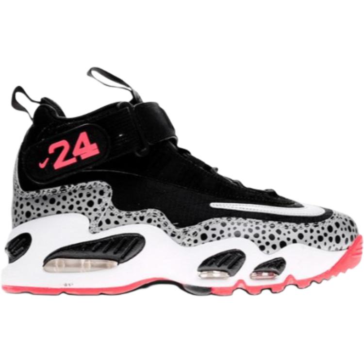 Nike Кроссовки Air Griffey Max 1, износостойкие, средней высоты, детские, повседневные, черные, для подростков 437353-005