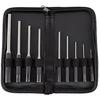 Ideagle Gunsmith Grip Roll Pin Punch Tool Set, Pin Punch Set with Size Labeling, Pin Puller Set, and Zippered Pouch (9-Piece Set)