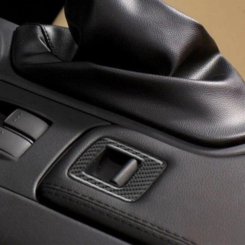 Car Armrest Box Switch Window Control Button Cover Trim Sticker Frame Auto Accessories For Mazda Mx-5 Miata Nc 2009-2015