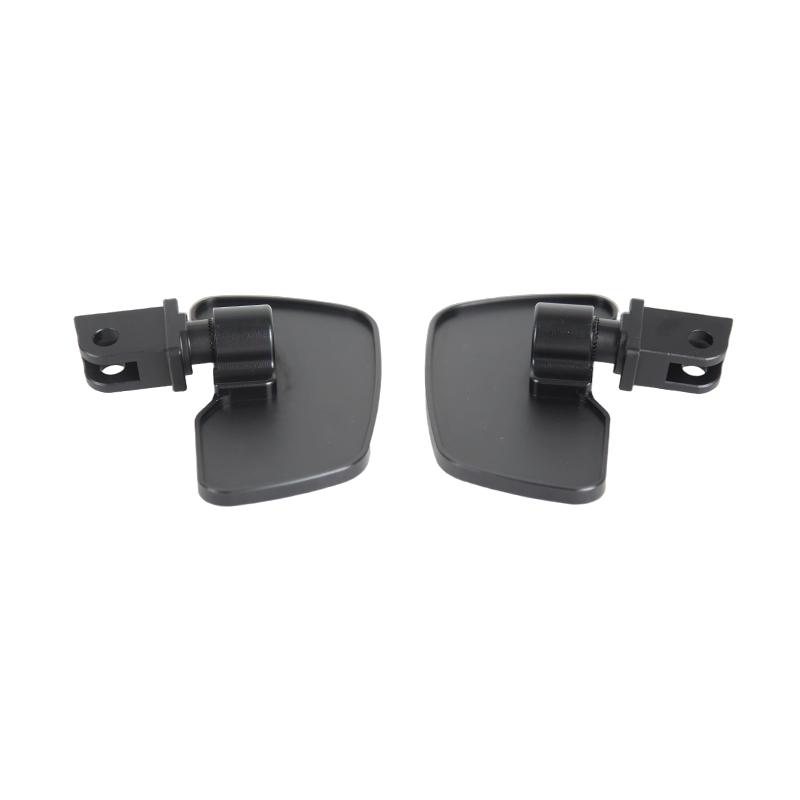 For QJMOTOR Flash 700 600 400 350 300AMT 300 250V 150 Motorcycle Accessories Footrest Billet Wide Foot Pegs Pedals Rest Footpegs
